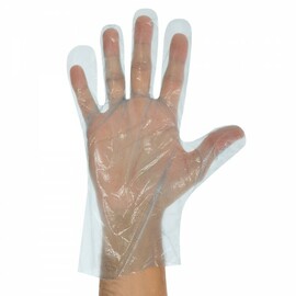 HDPE gloves POLYCLASSIC STRONG M HDPE blue | 280 mm product photo