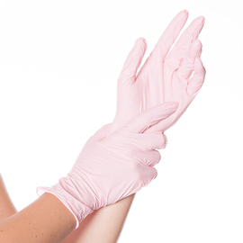 nitrile gloves S pink SAFE LIGHT • powder-free product photo