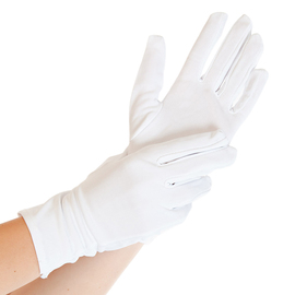 nylon gloves SUPERFINE L / 9 white product photo