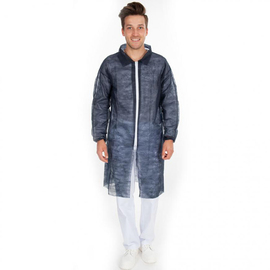 visitor Coat ECO with zipper XXXL PP fleece 30g/m² blue L 1100 mm product photo