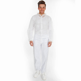 overall ECO XXXL PP fleece white product photo