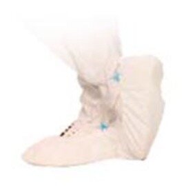 PP shoe cover ECONOMY disposable universal CPE PP fleece white  L 440 mm product photo
