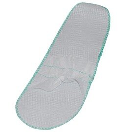 disposable slippers open one-size-fits-all white plastic  L 280 mm product photo