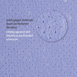 Multi-purpose cloth viscose | blue | 110 g/m² L 380 mm x 400 mm product photo