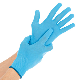 work gloves ALLFOOD M/8 blue 240 mm product photo