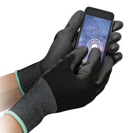 touch screen gloves BLACK ACE TOUCH L / 9 black 250 mm product photo