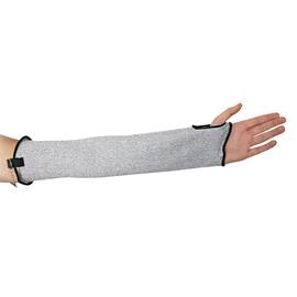 Cut protection arm cuff CUT SAFE grey L 450 mm  with thumb hole product photo
