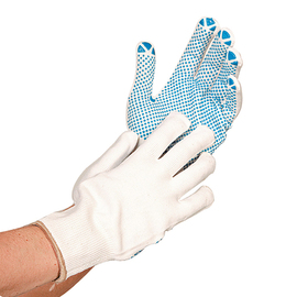 work gloves STRUCTA II M/8 white and blue 240 mm product photo