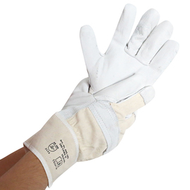 work gloves STRONG XL/10 leather grey 250 mm product photo