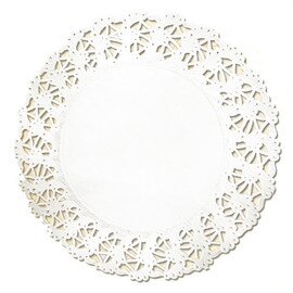 cake doilies white round 4 x 250 pieces disposable  Ø 490 mm product photo