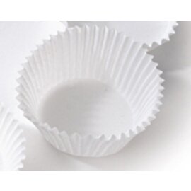 baking capsule white Ø 55 mm H 30 mm product photo  S