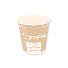 coffee mug disposable 150 ml NATURE Star Only Paper paperboard Ø 80 mm product photo