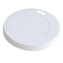 Organic flat lid for paper cups with drinking opening | Cardboard Ø 80 mm product photo