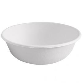 bowl white 370 ml bagasse Ø 120 mm H 45 mm product photo