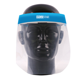 protective visor 3S one-size-fits-all PET transparent L 225 mm W 35 mm H 350 mm product photo