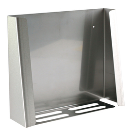 glove dispenser stainless steel silver coloured suitable for for gloves in a bag 280 mm x 70 mm H 240 mm product photo