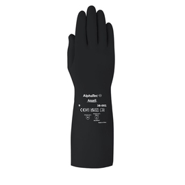 chemical protective gloves | black | S product photo
