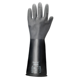 chemical protective gloves | black | S product photo