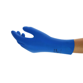 chemical protective gloves | blue | S product photo