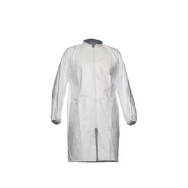 lab coat | white with zipper | M product photo