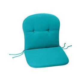 monobloc cushion Dessin 1360 turquoise 800 mm  x 430 mm  • backrest height low product photo