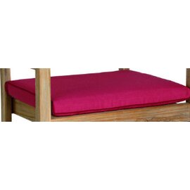 chair pad Dessin 1330 red quilted square 480 mm  x 480 mm product photo