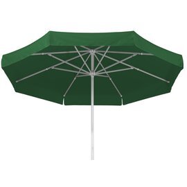 large umbrella IBIZA dark green flounce round Ø 400 cm product photo