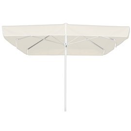 large umbrella MALLORCA natural-coloured flounce square 300 x 300 cm product photo