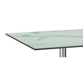 table FIRENZE white marbled  L 1300 mm  x 800 mm product photo