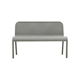 outdoor bench metal green L 1200 mm product photo
