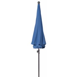 Screen Jamaica, angular, 225 x 120 cm, 4-piece, stick 27/30 mm, color: pigeon-blue product photo