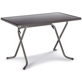 scissor folding table PRIMO anthracite  L 1100 mm  x 700 mm product photo