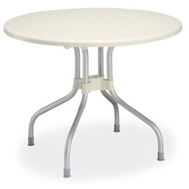 folding table VEGAS ivory white 950 mm product photo