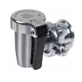 drain tap cooking kettle Ø 47 mm conical seal outreach 100 mm brass product photo