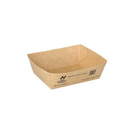 snack tray NOTPLA | 90 mm x 70 mm | disposable product photo