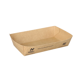 snack tray NOTPLA | 155 mm x 85 mm | disposable product photo