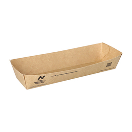 snack tray NOTPLA | 185 mm x 50 mm | disposable product photo