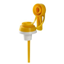 wine pourer | plastic FRUTTI • yellow freely dosed product photo