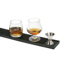 bar mat | serving mat SERVE XS black | 684 mm x 80 mm H 20 mm product photo