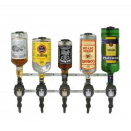liquor holder W5 suitable for 5 bottles L 530 mm W 105 mm H 320 mm product photo