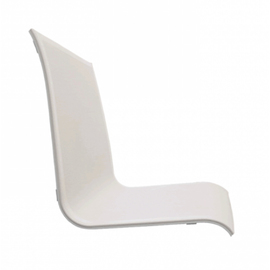 Frame with covering for armchair SUNSET, white (T28) product photo