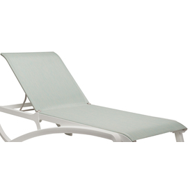 Frame with cover, mottled turquoise, for SUNSET sun lounger product photo