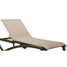 Frame with covering, mottled brown, for SUNSET sun lounger product photo
