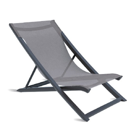 beach chair SUNSET • black | grey product photo