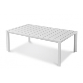 side table SUNSET rectangular white L 1000 mm W 600 mm H 370 mm product photo