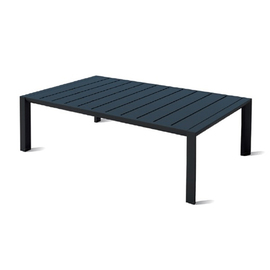 side table SUNSET rectangular black L 1000 mm W 600 mm H 370 mm product photo