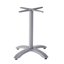 table frame ECOFIX silver grey | suitable for table tops 700 mm | 800 mm L 440 mm W 440 mm H 710 mm product photo