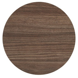 tabletop Walnut Touch round brown wood look Ø 600 mm H 10 mm product photo