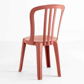 outdoor chair terracotta-coloured | stackable product photo