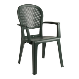 patio chair green | stackable product photo